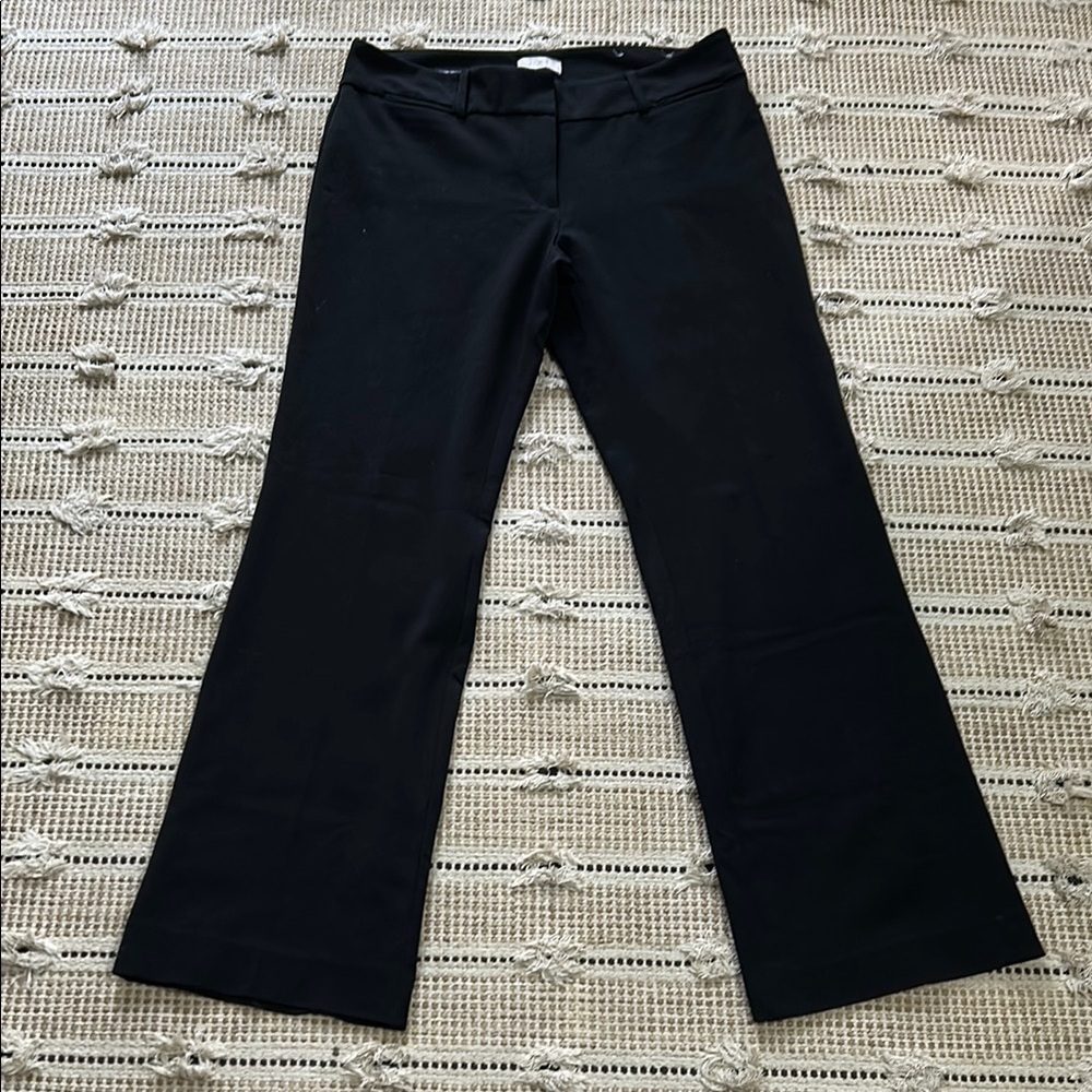 LOFT Black Tailored Trousers Classic Style